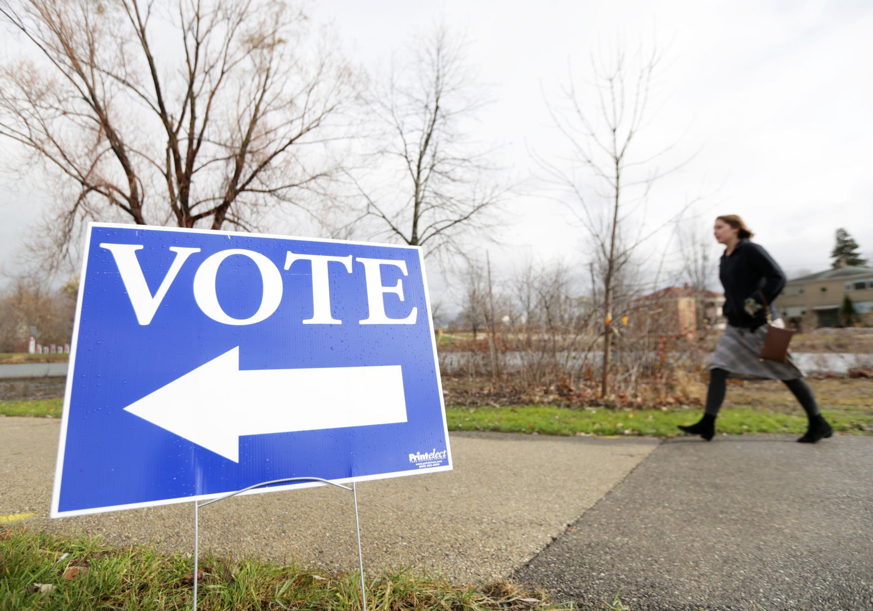 Polling places on Election Day